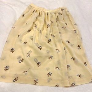Vintage Calvin Klein Skirt. 100% Silk